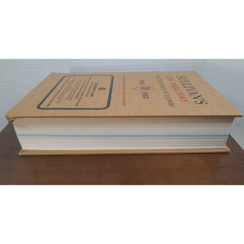 Sullivan's Law‎ Directory 1982-1983 Illinois Attorneys Directory 106th Edition